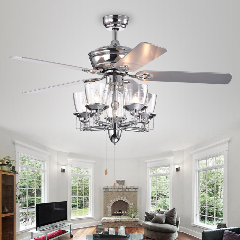 Hennings 52'' Ceiling Fan with Light Kit