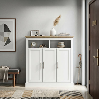 Sufy 3ft 3 Door Shoe Cabinet