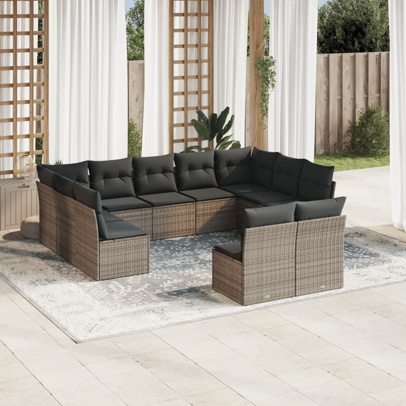 Ensemble de canapé de jardin Vidaxl