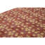 Tapis rouge noué à la main de haute qualité