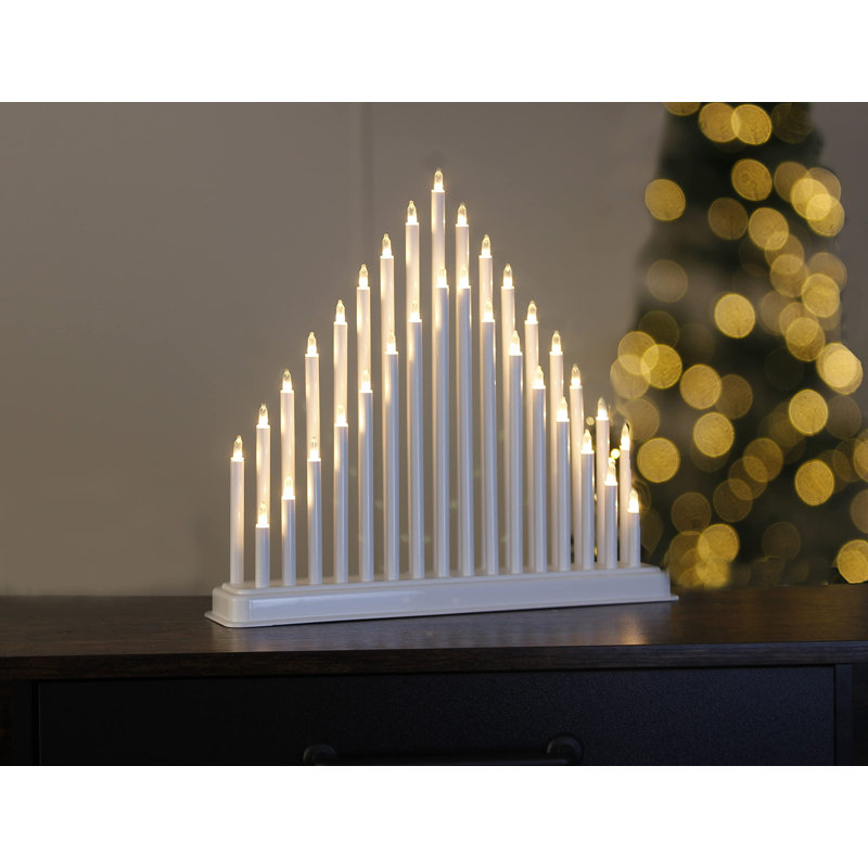 Window Candle, White