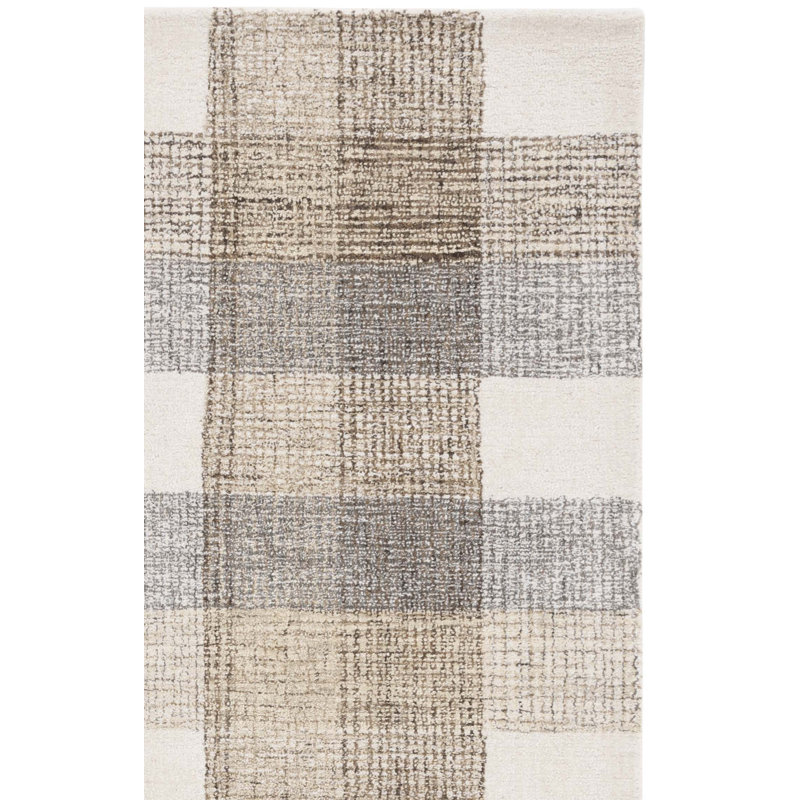 Tapis en coton touffeté à la main genre, Rectangle 9 pi x 12 pi
