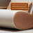 Stylish Elegant Rocking Chair with Wood Frame