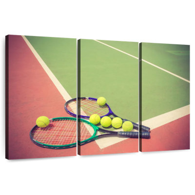Tennis Balls And Rackets