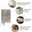 12 Pair Shoe Storage Cabinet-1413006248