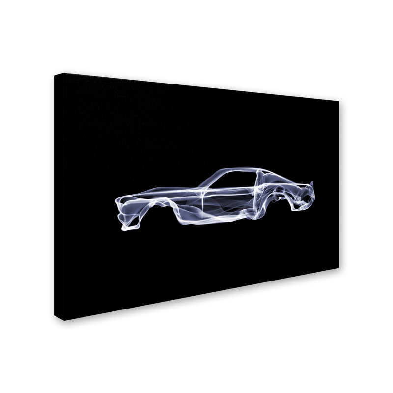 Magar Magar «Ford Mustang», reproduction d'impression sur toile tendue, H 12 po x l 19 po