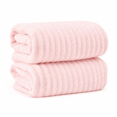 Zero-Twist Cotton Ribbed Hand Towels