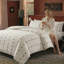 Housse de couette 100% coton touffeté de très grande taille, ensemble de literie brodé Boho avec taies d'oreiller, housse d'édredon en coton naturel respirant doux 3 pièces, design brun neutre minimaliste-123281283