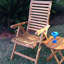 Francisco Outdoor Teak Dining Armchair