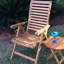 Outdoor Teak Dining Armchair