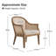 Upholstered Armchair-126351998