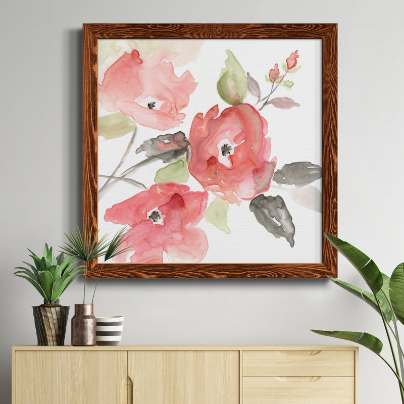 Spectrum NYC - Peinture sur toile encadrée, H 17 po x l 17 po x P 1,5 po, Érable encadré