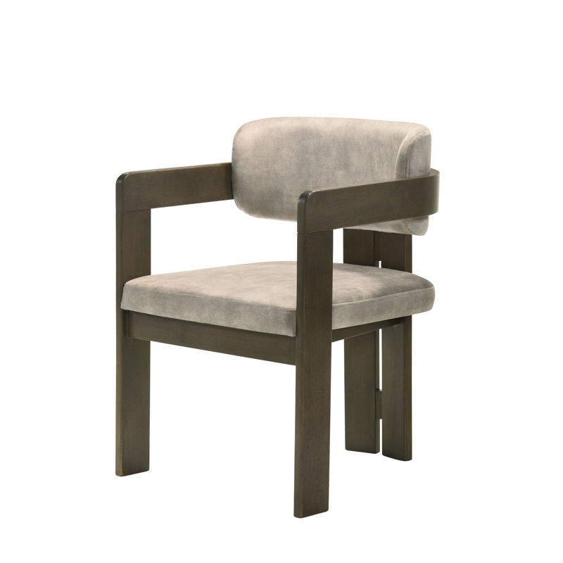 Chaises de salle à manger rembourrées avec dossier Javion