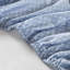 Édredon à motif floral bleu avec draps, très grand, matelas 16 po, microfibre douce, lavable à la machine bleu très grand, rembourrage, imprimé