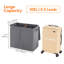 Canvas Laundry Hamper with Handles-2009558488