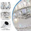 Crystal Semi Flush Mount