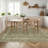 Bordered Machine Washable Area Rug with Non-Slip Backing Non-Slip Living Room Rug Easy-Cleaning Floor Carpet-926551687-926551683