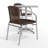 Verl Square Aluminum Indoor-Outdoor Table Set with 2 Rattan Chairs-1728340650-1721339243