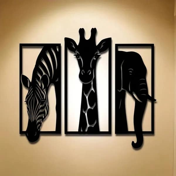 Ensemble de 3 pièces d'art mural CIFbuy