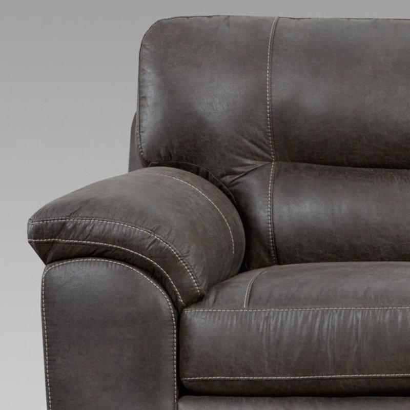 Chaise avec accoudoirs en tissu Tirana