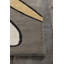 Tapis taupe area Stickel-24361293