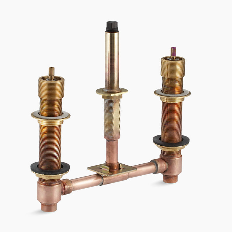 1/2" Ceramic High-Flow Valve with Rigid Connections