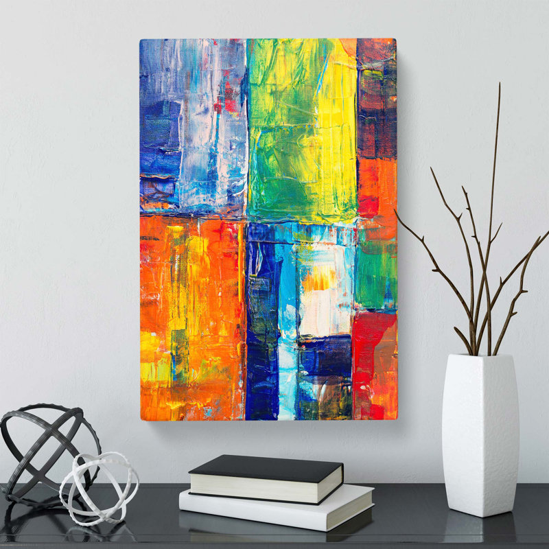 Abstract Vol.79 by S.Johnson - Wrapped Canvas, 91.4 cm H x 61 cm W