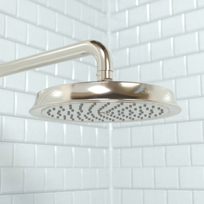 Raindance C 180 Rain Shower Head, Polished Nickel