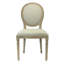 Chaise parsons en lin Kasturi