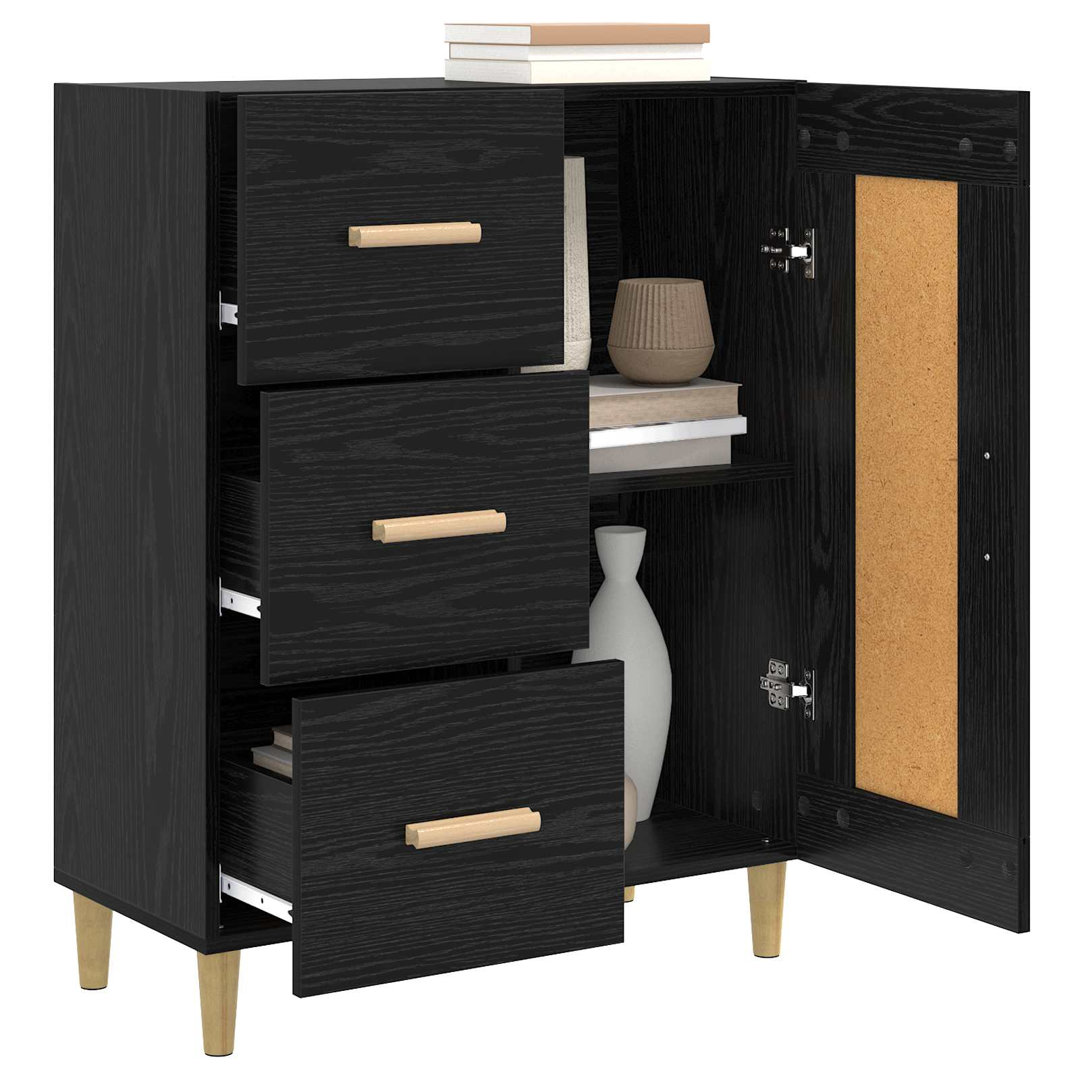 Sideboard Engineered Wood Side Cabinet Home Organiser Multi Colours