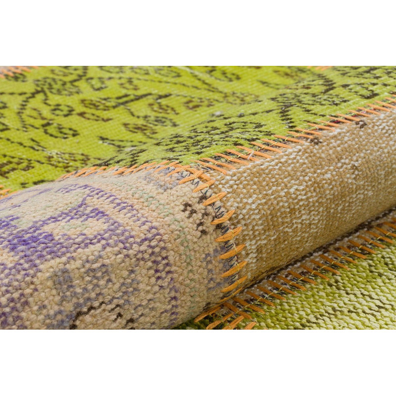 Tapis jaune moderne Modern