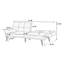 Canapé capitonné moderne 1pc