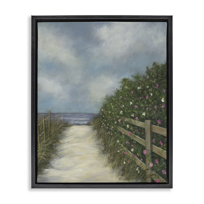 "Floater" par David Swanagin, Cadre flottant noir de jais, H 21 po x l 17 po