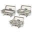 Stainless Steel 3 Piece Chafing Dish Set