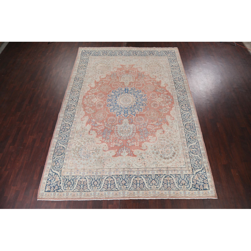 Tapis traditionnel rétro vieilli 10 x 13