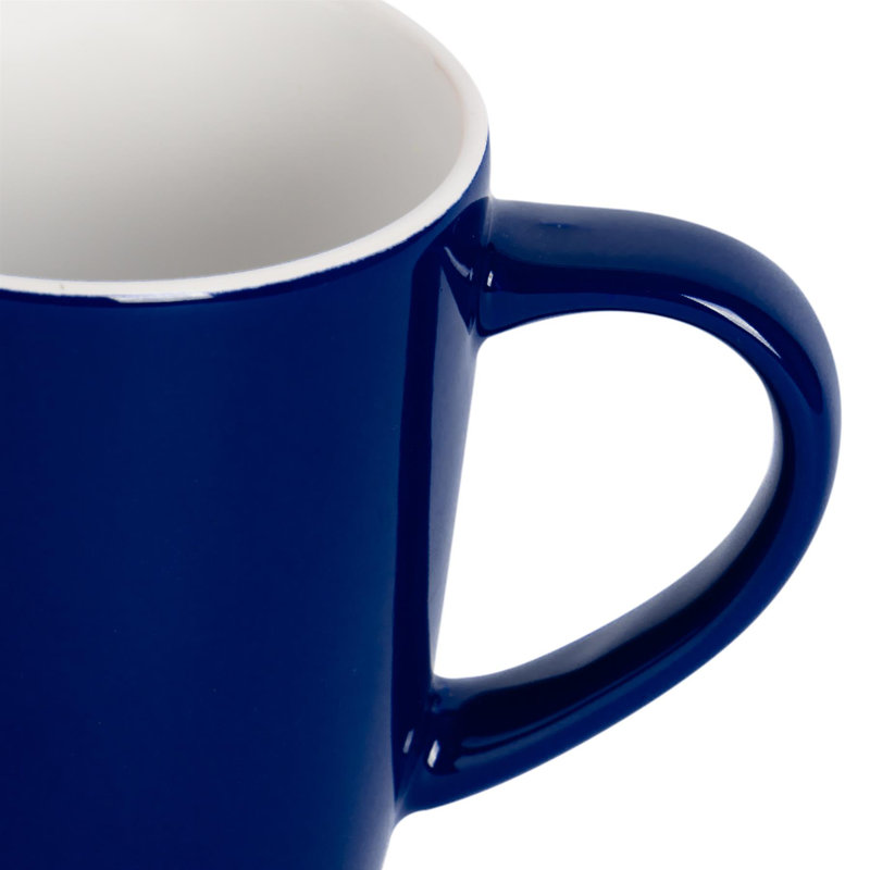 Argon Tableware - Coloured Coffee Mugs, Navy