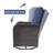 Outdoor Swivel Rocking Chair Set With Table, 2-Piece Patio Lounge Seating Group, All-Weather 360-Degree Rotating Rockers With Removable Cushions-831743759