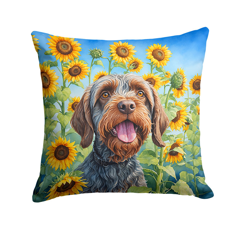 Other/No Pattern Indoor/Outdoor Throw Pillow, 14" H x 14" W