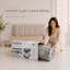 Matelas hybride rafraîchissant au graphène Cozify 12 po de Sömn Company, format King, ensemble de 10 pièces, livré en boîte-1250338273