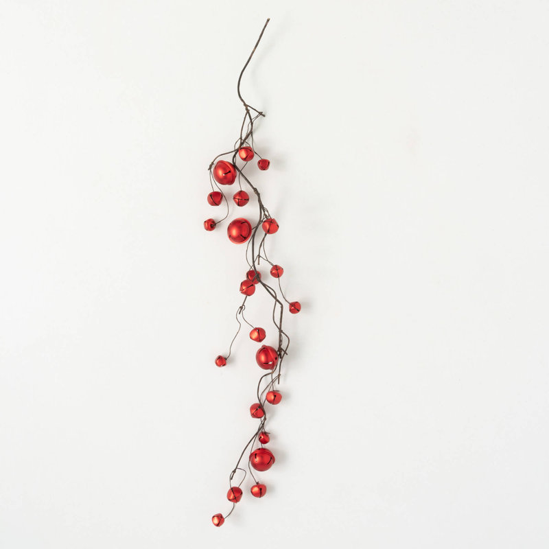 Guirlande 31 "Christmas Jingle Bell, Rouge
