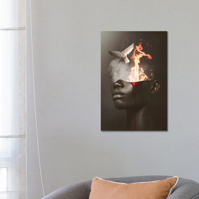 Hope 1 Piece Wrapped Canvas Wall Art