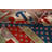 Vegetable Dye Geometric Kazak Oriental Area Rug