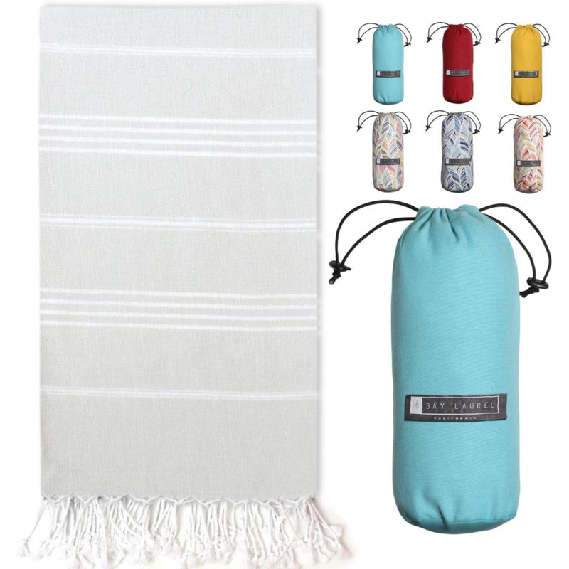 Suhas Cooton, Gray/Turquoise