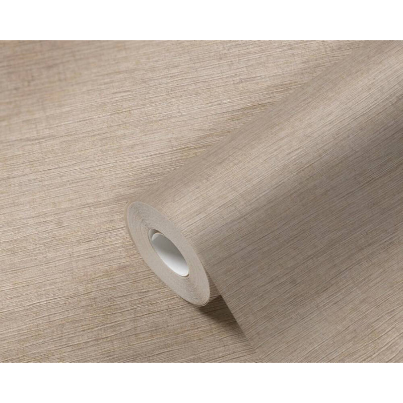 Rouleau de papier peint texturé L 396 pi x l 21 po, Beige