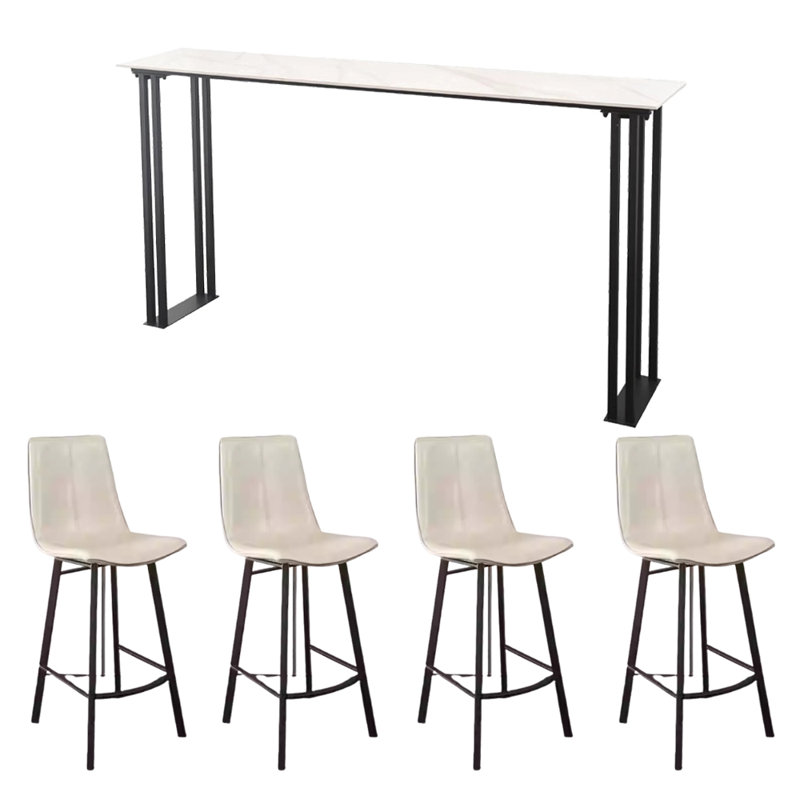 Bayaud, H 41,3 po x L 62,9 po x l 15,7 po, Blanc, Blanc