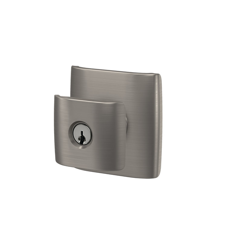 Keyed Entry Lockset, Satin Nickel