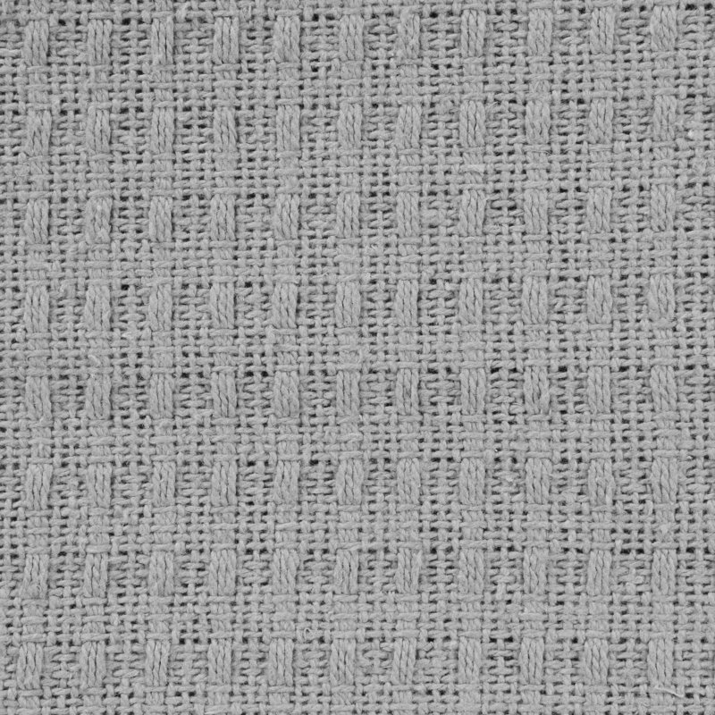 Couverture 100% coton Ariza Sleep, Gris, Très grand