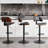 Swivel and  Adjustable Height Bar Stool with Footrest-341806897-340149718
