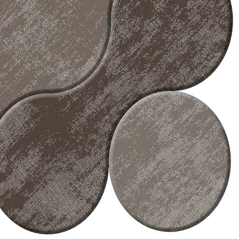 Premium Bathmat Set (2 Pieces), Brown | 100% Polyester, 1.5 lbs | 19.7 x 23.6 inches & 23.6 x 39.4 inches | Antibacterial, Non-Slip Underside, Machine Washable at 30°C | Ideal for Luxurious Bathroom Comfort & Safety