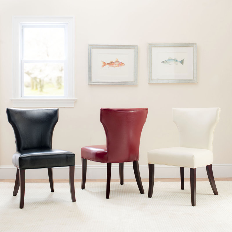 Chaise rembourrée Daggett, Beige